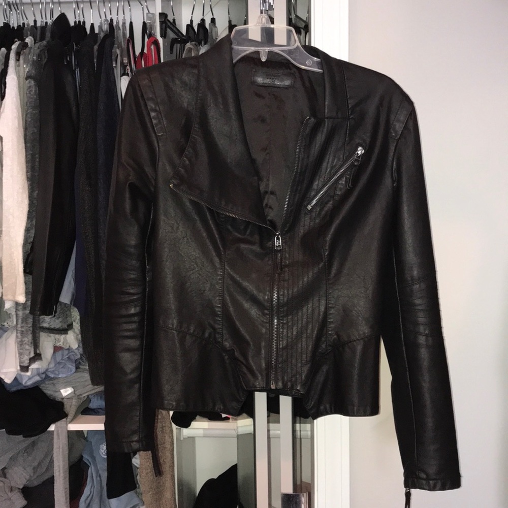 Blank NYC leather jacket